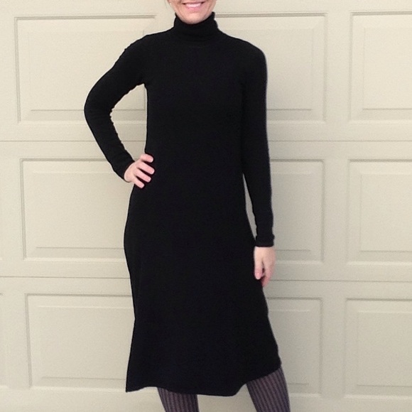 long sweater dress zara